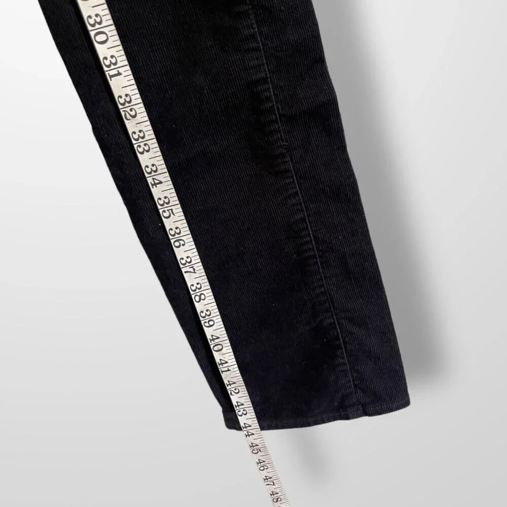 Helmet Lang Mini Corduroy Black Pant - Picture 9 of 9